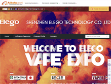 Tablet Screenshot of elegoecig.com